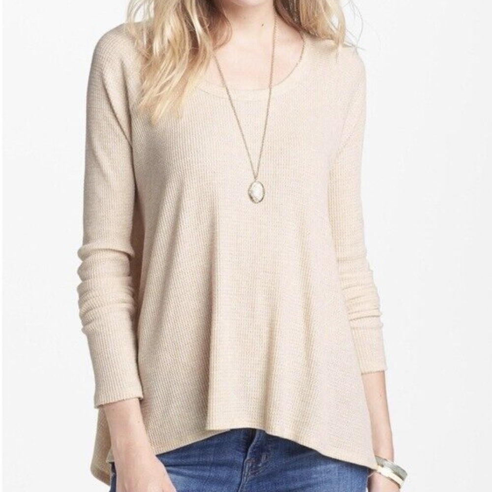 We The Free Thermal Cream Long Sleeve Top